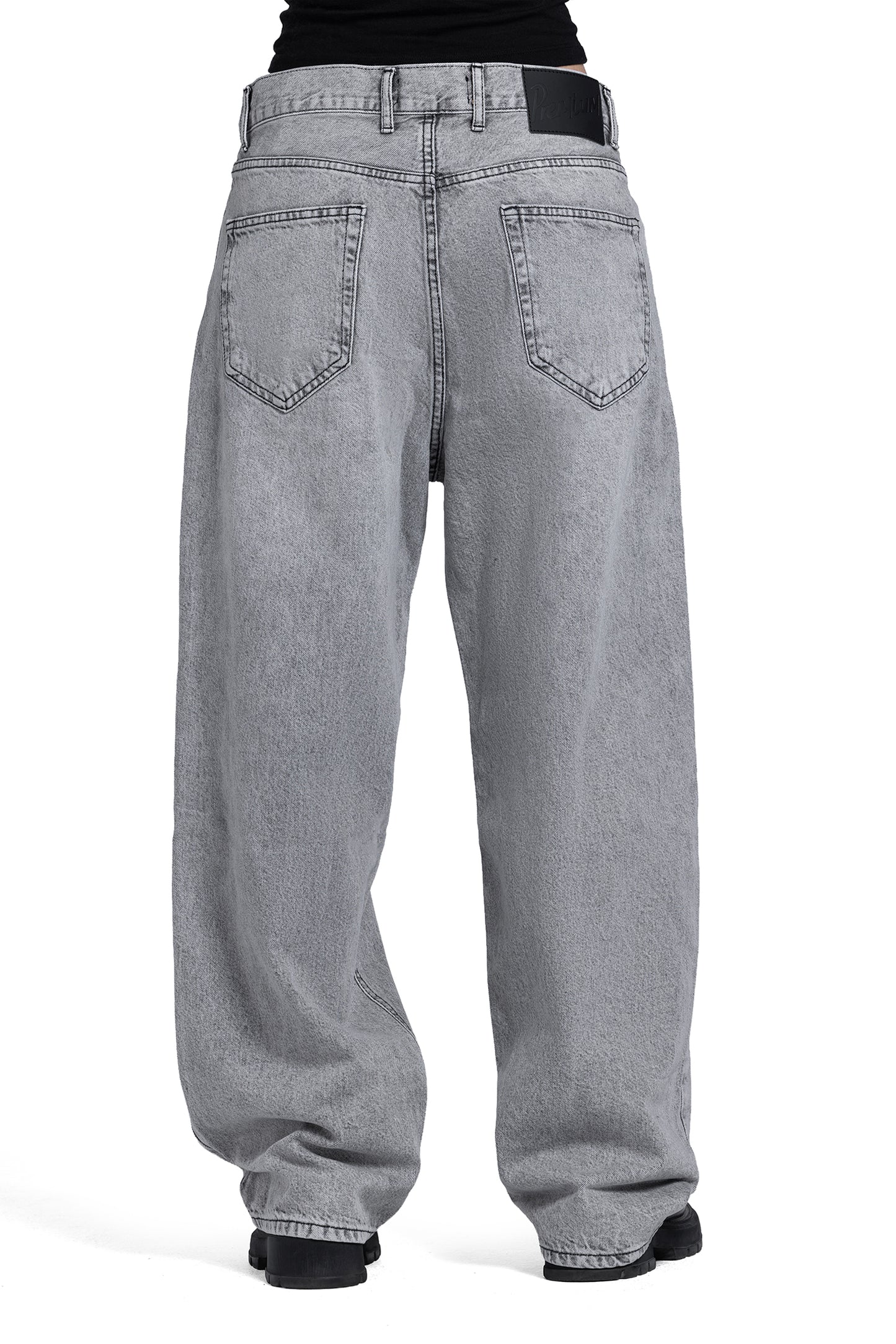 Real bagy in light grey