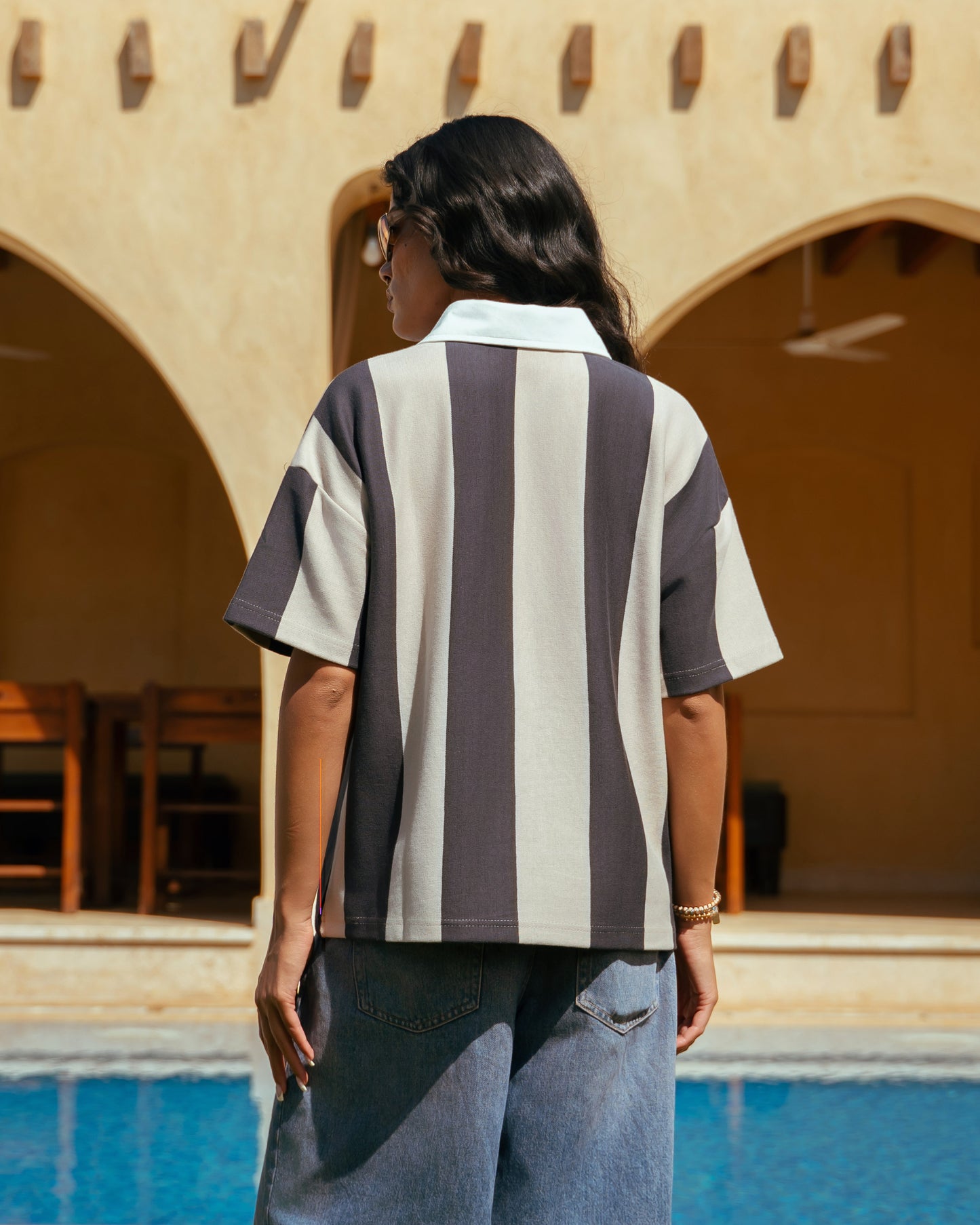 STRIPED POLO