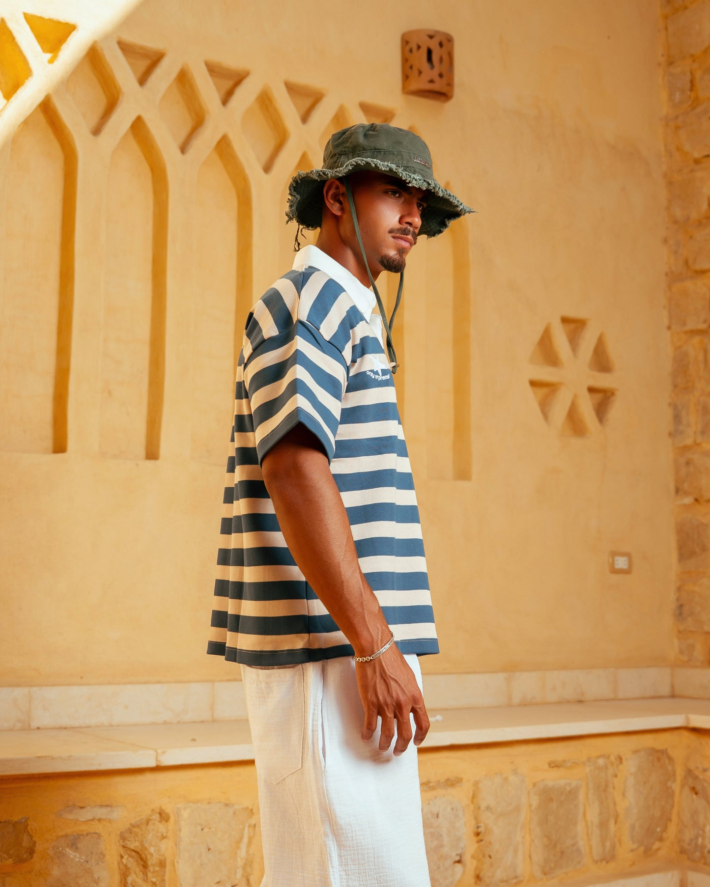 STRIPED POLO