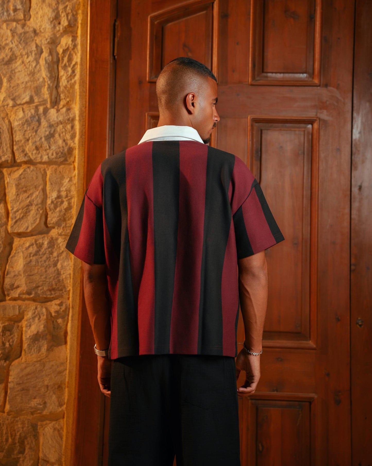 STRIPED POLO