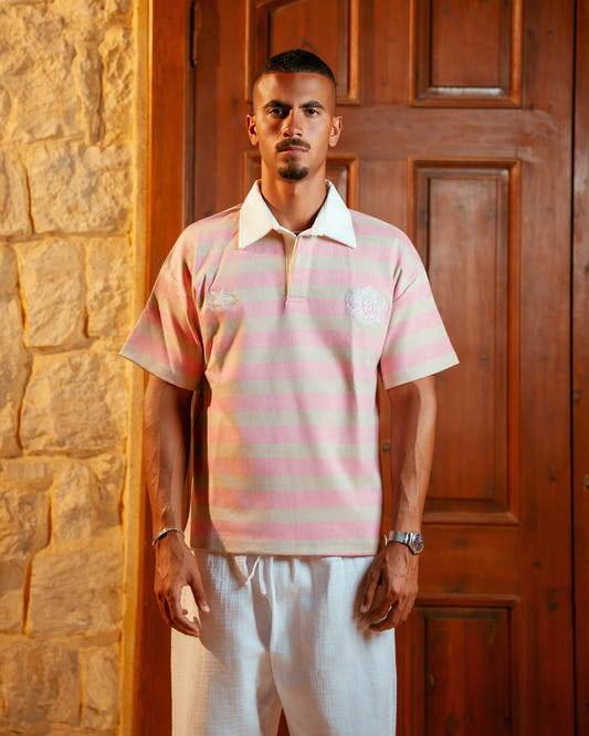 STRIPED POLO