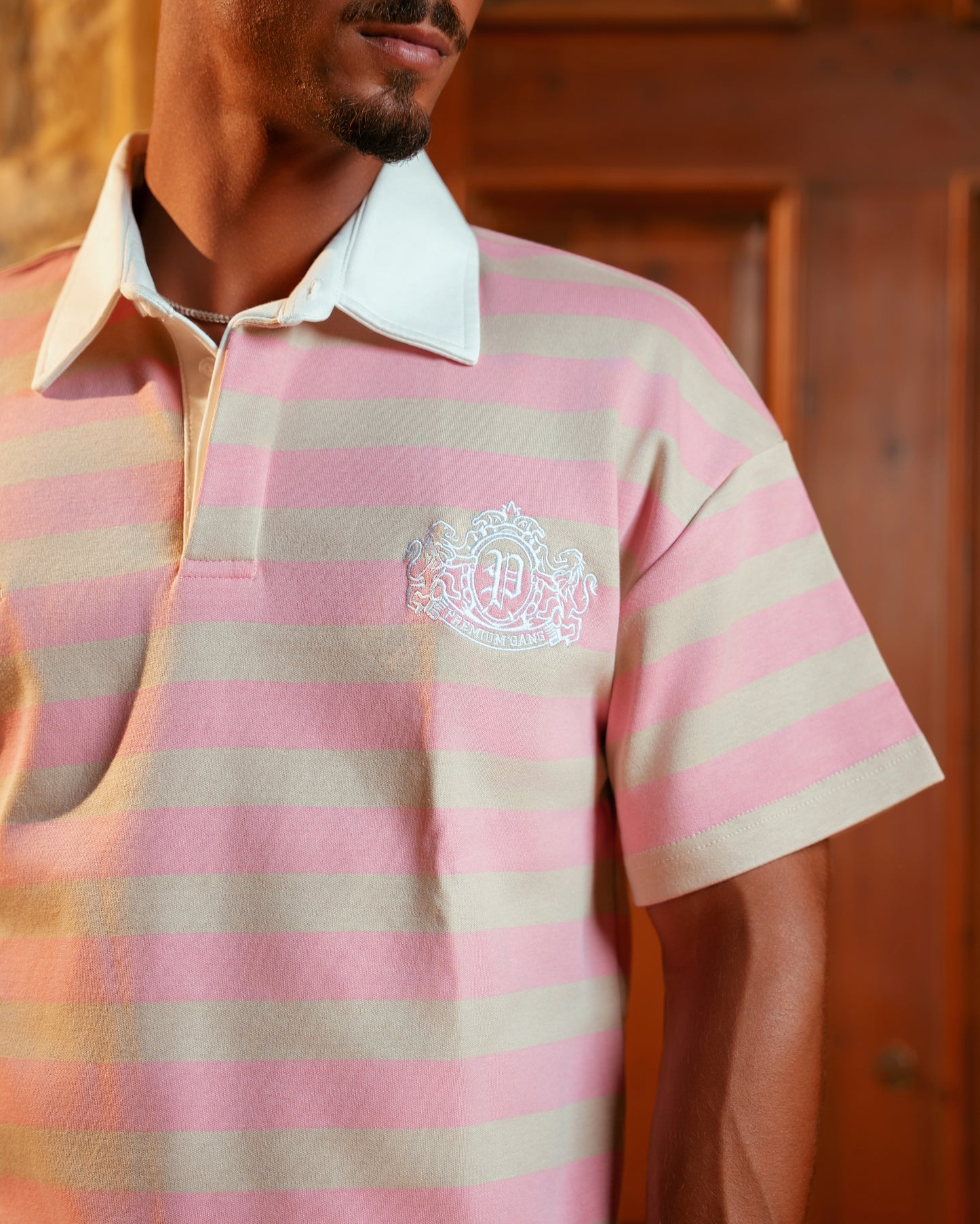 STRIPED POLO