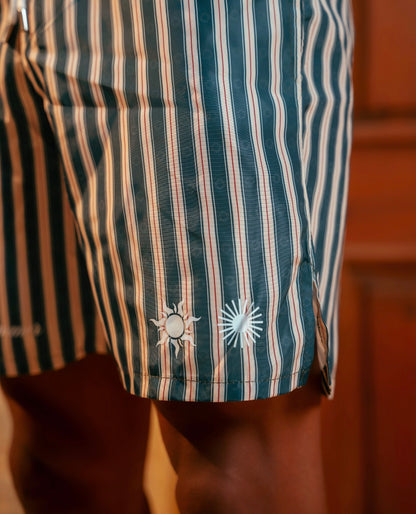 STRIPED SWIMSHORT