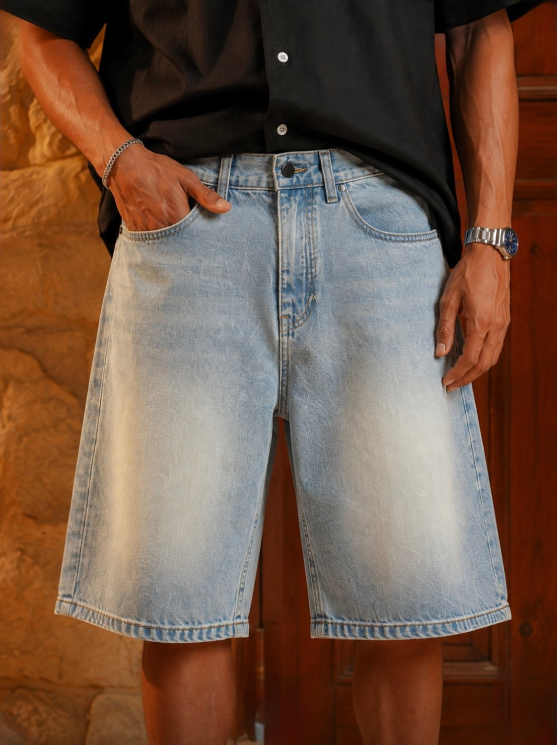 DENIM JORT