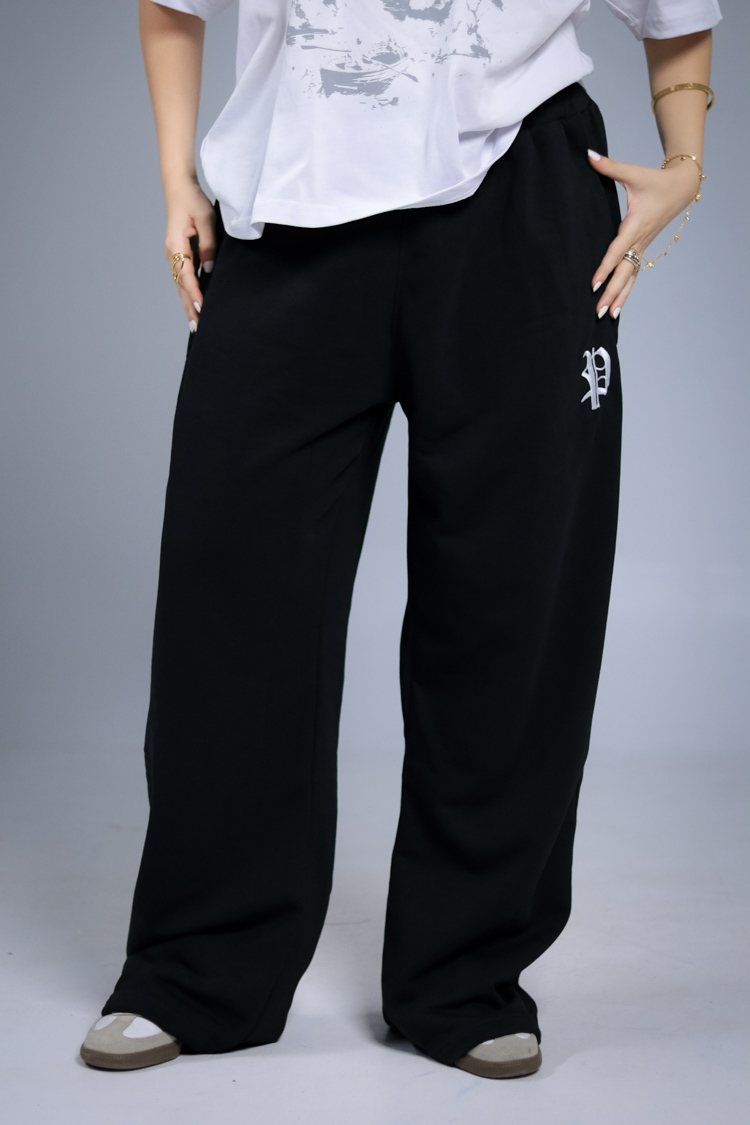 PREMIUM BLACK BAGGY BANTS	