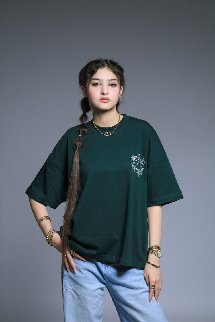 WHITE STARS T-SHIRT